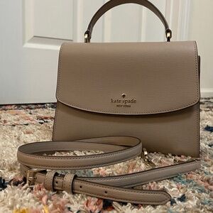Kate Spade Darcy Top Handle Leather Satchel Crossbody